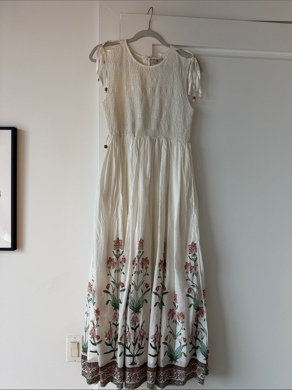 Cream Maxi Dress